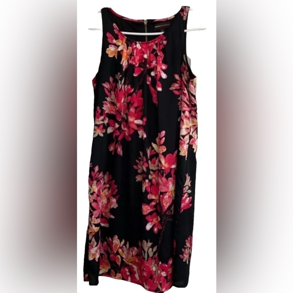 Dana Buchman floral dress size Large
